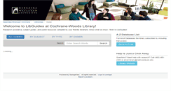 Desktop Screenshot of libguides.nebrwesleyan.edu